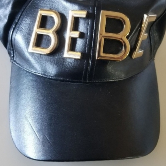 BEBE Black Logo Hat - Picture 3 of 4